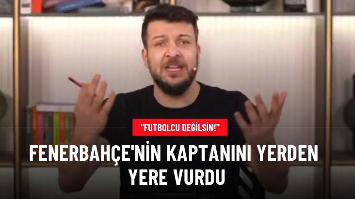 Fenerbahçe’nin kaptanını yerden yere vurdu