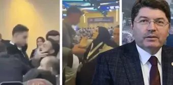 Erdoğan’ı protesto eden gençlerin eziyet gördükleri iddia edilmişti! Bakan Tunç’tan açıklama geldi