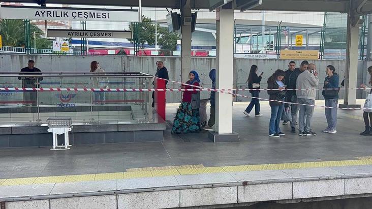 Marmaray’da intihar! Seferler gecikmeli olarak yapılıyor