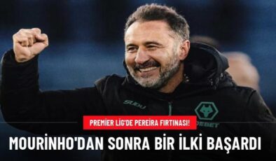 Mourinho’dan sonra bir ilki başardı