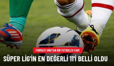 Süper Lig’in en değerli 11’i belli oldu