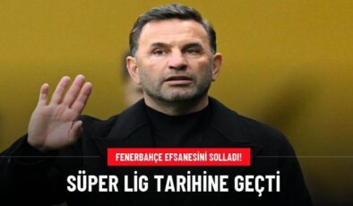 Süper Lig tarihine geçti