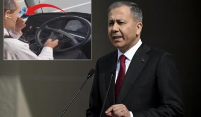 Direksiyon başında bunu yapan yandı