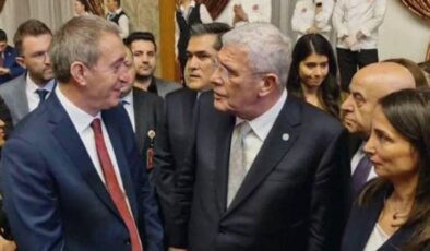 Bakırhan ile Dervişoğlu arasında samimi anlar